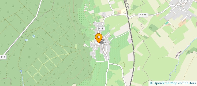 localisation de l'entreprise MONSIEUR MATTHIAS ROBINOT  BULLIGNY