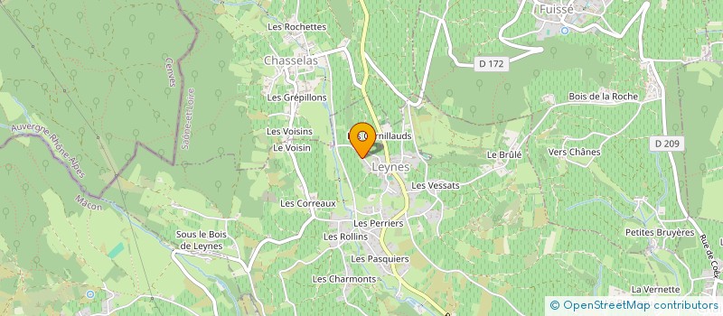 localisation de l'entreprise MONSIEUR MATTHIAS ROCHAT  LEYNES