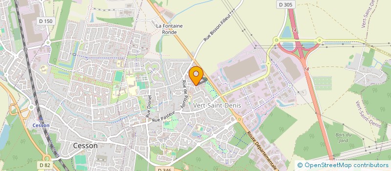 localisation de l'entreprise MONSIEUR MATTHIAS RODRIGUES CHAVES  TESSON