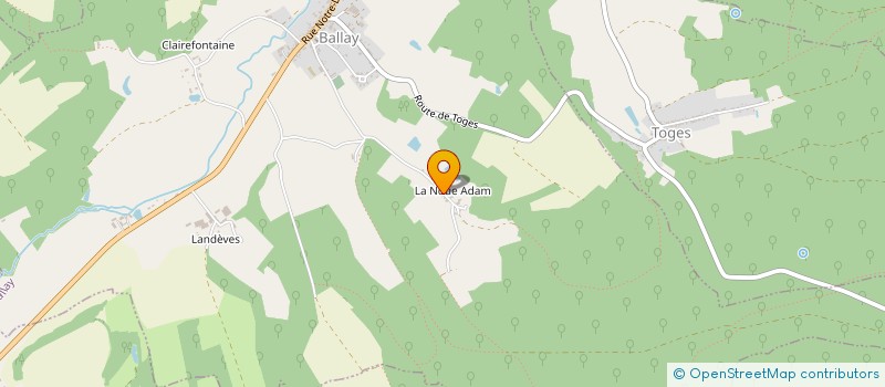 localisation de l'entreprise MONSIEUR MATTHIAS ROMAN  BALLAY