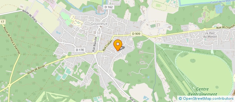 localisation de l'entreprise MONSIEUR MATTHIAS SABRACHOU  GOUVIEUX