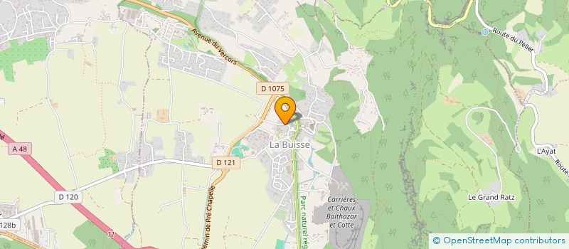 localisation de l'entreprise MONSIEUR MATTHIAS SCHUTTE  LA BUISSE