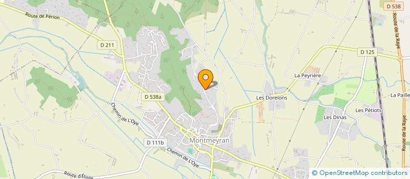 localisation de l'entreprise MONSIEUR MATTHIAS SERVATIUS  MONTMEYRAN