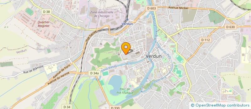 localisation de l'entreprise MONSIEUR MATTHIAS TRENDA à VERDUN