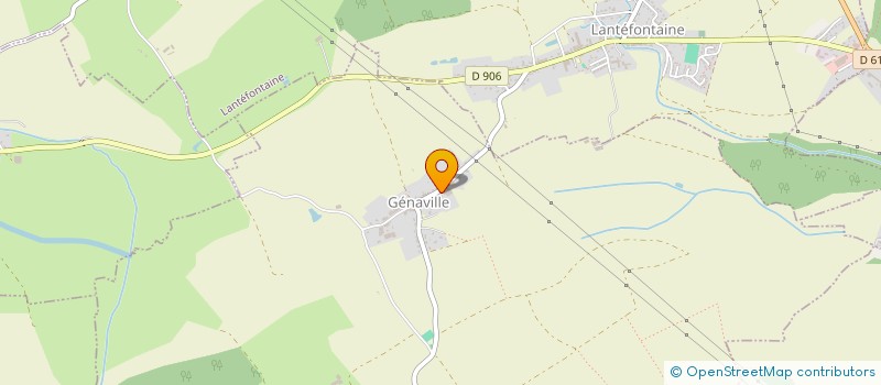 localisation de l'entreprise MONSIEUR MATTHIAS VAUTRIN  LES BAROCHES