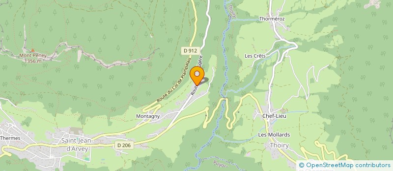 localisation de l'entreprise MONSIEUR MATTHIAS VENTURINI  SAINT-JEAN-D'ARVEY