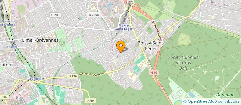 localisation de l'entreprise MONSIEUR MATTHIAS VERGNE à BOISSY-SAINT-LEGER