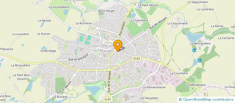 localisation de l'entreprise MONSIEUR MATTHIAS VIDAL  SEVREMOINE