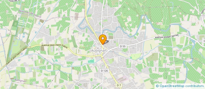 localisation de l'entreprise MONSIEUR MATTHIAS VIDAL  AUBIGNAN