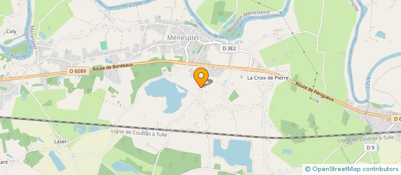 localisation de l'entreprise MONSIEUR MATTHIAS VITET  MENESPLET