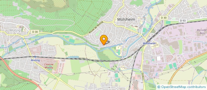 localisation de l'entreprise MONSIEUR MATTHIAS VOGEL  MOLSHEIM