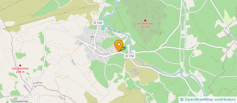 localisation de l'entreprise MONSIEUR MATTHIAS VOISIN  FONTES