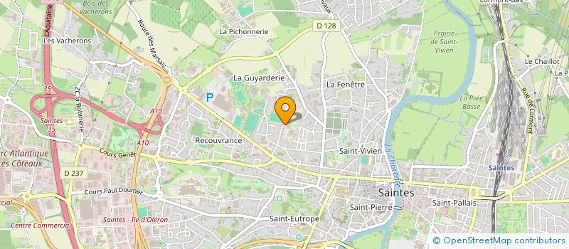 localisation de l'entreprise MONSIEUR MATTHIAS WEGRZYN  SAINTES