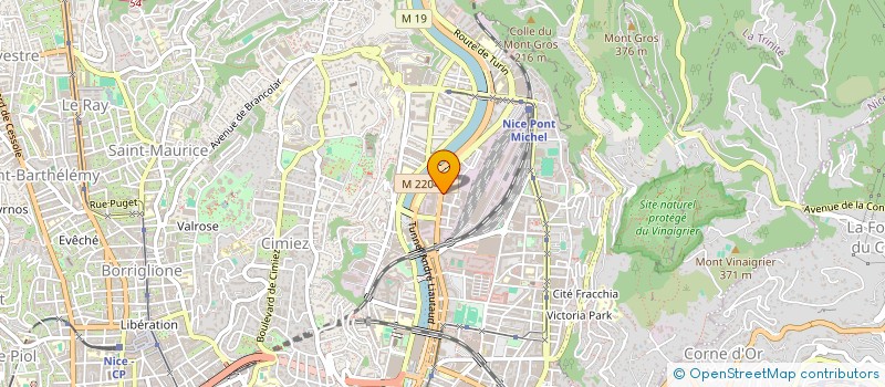 localisation de l'entreprise MONSIEUR MATTHIAS WITZ à NICE