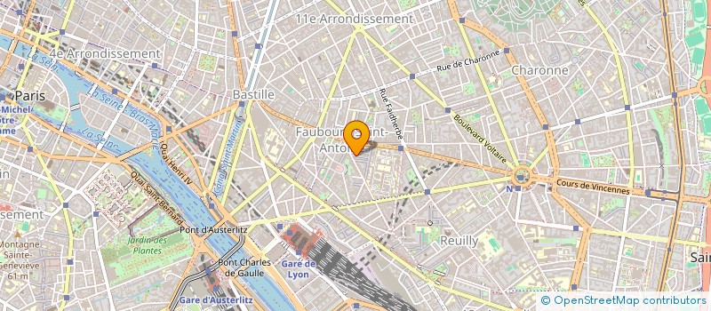localisation de l'entreprise MONSIEUR MATTHIEU AGNUS  MONTREUIL