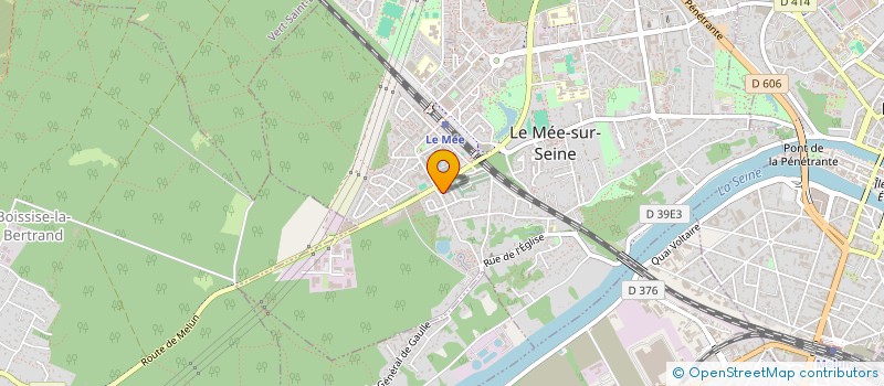 localisation de l'entreprise MONSIEUR MATTHIEU AGRICOLE  LE MEE-SUR-SEINE