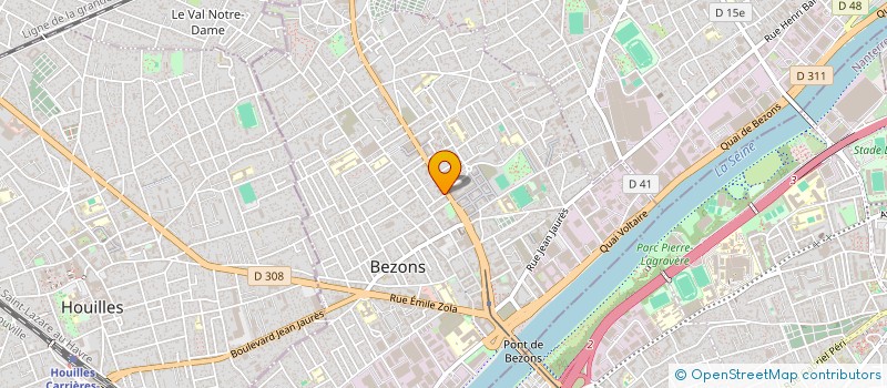 localisation de l'entreprise MONSIEUR MATTHIEU ALAIN LEFEBVRE  BEZONS