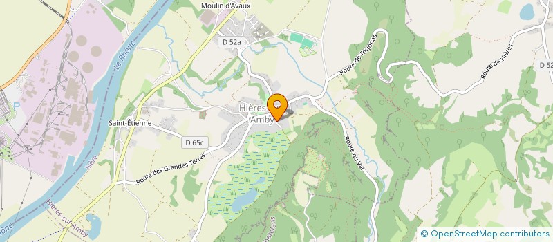 localisation de l'entreprise MONSIEUR MATTHIEU ALTEA  HIERES-SUR-AMBY