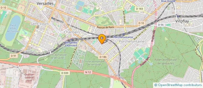 localisation de l'entreprise MONSIEUR MATTHIEU ALZUYETA à VERSAILLES