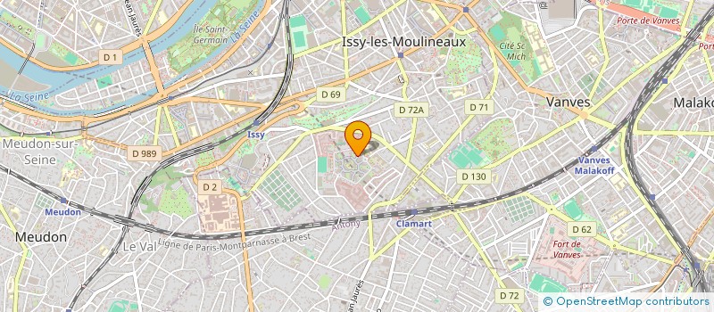 localisation de l'entreprise MONSIEUR MATTHIEU AMBERT à ISSY-LES-MOULINEAUX