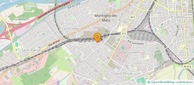 localisation de l'entreprise MONSIEUR MATTHIEU ANTIGNAC à MONTIGNY-LES-METZ
