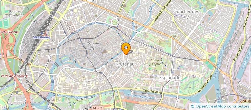 localisation de l'entreprise MONSIEUR MATTHIEU ANTOINE à STRASBOURG