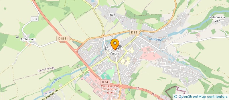 localisation de l'entreprise MONSIEUR MATTHIEU ANZIANI à MAGNY-EN-VEXIN