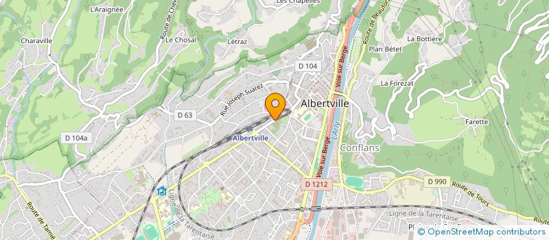 localisation de l'entreprise MONSIEUR MATTHIEU APPERT  MONTBONNOT-SAINT-MARTIN