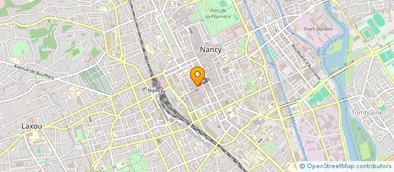 localisation de l'entreprise MONSIEUR MATTHIEU ARIZZI  NANCY