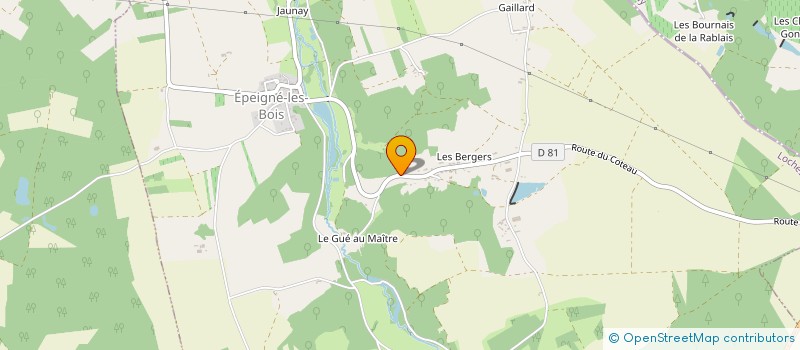 localisation de l'entreprise MONSIEUR MATTHIEU AUBRY  EPEIGNE-LES-BOIS