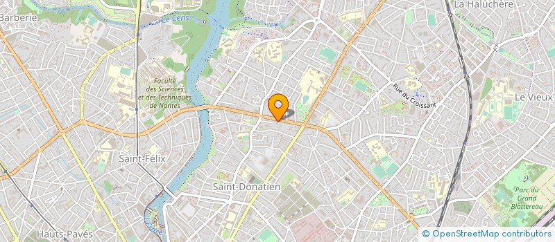 localisation de l'entreprise MONSIEUR MATTHIEU AUDISIO à NANTES