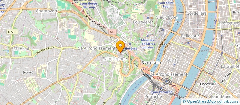 localisation de l'entreprise MONSIEUR MATTHIEU AUGUSTIN  LYON