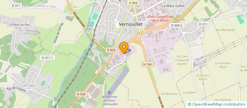 localisation de l'entreprise MONSIEUR MATTHIEU BACON à VERNOUILLET