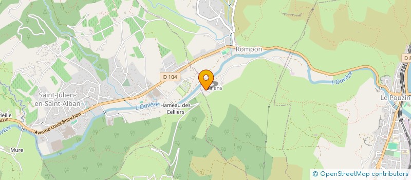 localisation de l'entreprise MONSIEUR MATTHIEU BAECHLER  ROMPON