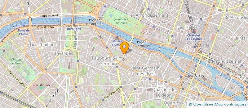 localisation de l'entreprise MONSIEUR MATTHIEU BALANGER  PARIS