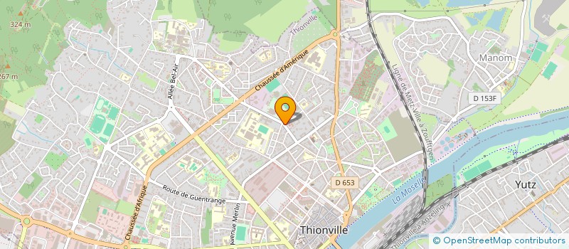 localisation de l'entreprise MONSIEUR MATTHIEU BANOUN  THIONVILLE