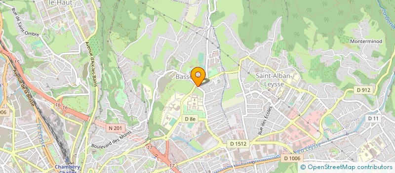 localisation de l'entreprise MONSIEUR MATTHIEU BARAT  BASSENS