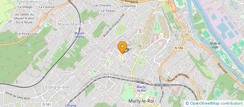 localisation de l'entreprise MONSIEUR MATTHIEU BARBARAY  MARLY-LE-ROI