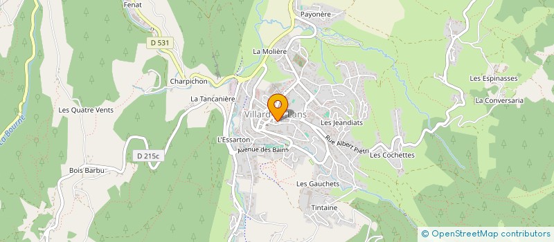 localisation de l'entreprise MONSIEUR MATTHIEU BARBEZ à VILLARD-DE-LANS