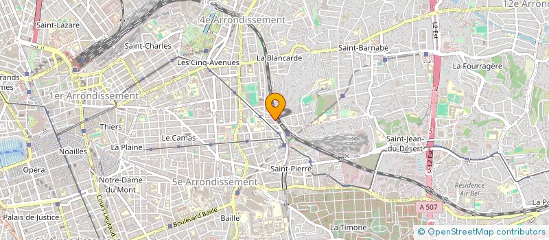 localisation de l'entreprise MONSIEUR MATTHIEU BARRET-PIGACHE à MARSEILLE