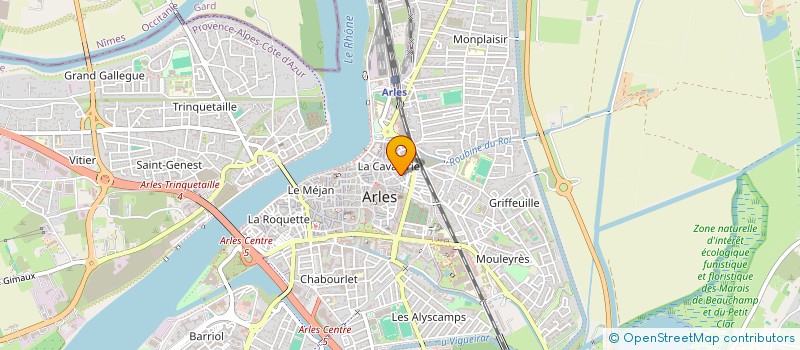 localisation de l'entreprise MONSIEUR MATTHIEU BARTIER à ARLES