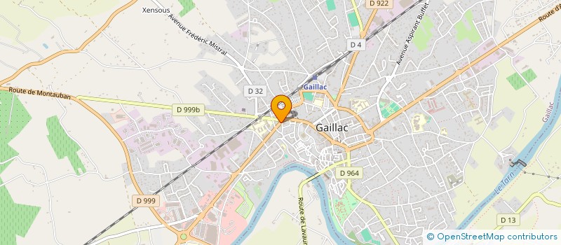 localisation de l'entreprise MONSIEUR MATTHIEU BARY  GAILLAC