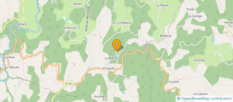 localisation de l'entreprise MONSIEUR MATTHIEU BASSET  CHAMPIS