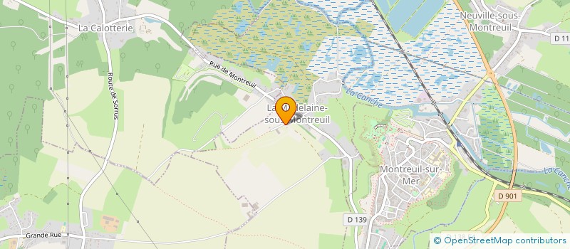 localisation de l'entreprise MONSIEUR MATTHIEU BATAILLE  SORRUS