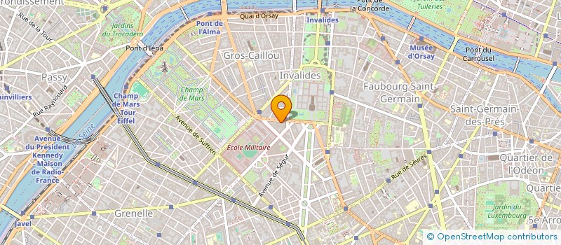 localisation de l'entreprise MONSIEUR MATTHIEU BAUDEAU  PARIS