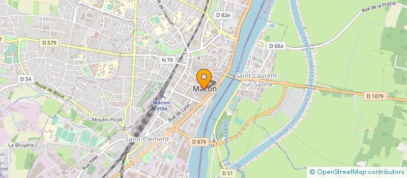 localisation de l'entreprise MONSIEUR MATTHIEU BAUMIER à MACON