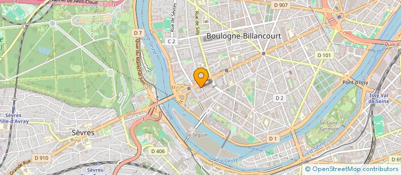 localisation de l'entreprise MONSIEUR MATTHIEU BAVARDAY à BOULOGNE-BILLANCOURT