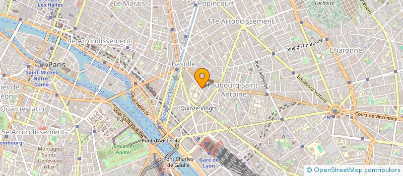 localisation de l'entreprise MONSIEUR MATTHIEU BECKER  PARIS