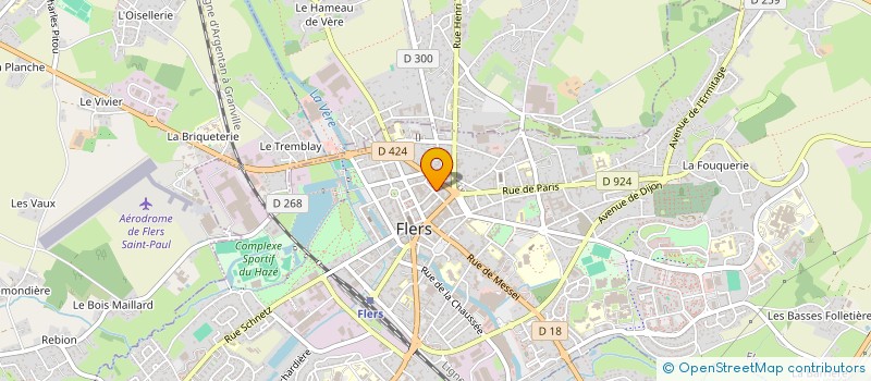 localisation de l'entreprise MONSIEUR MATTHIEU BELLENGER à FLERS