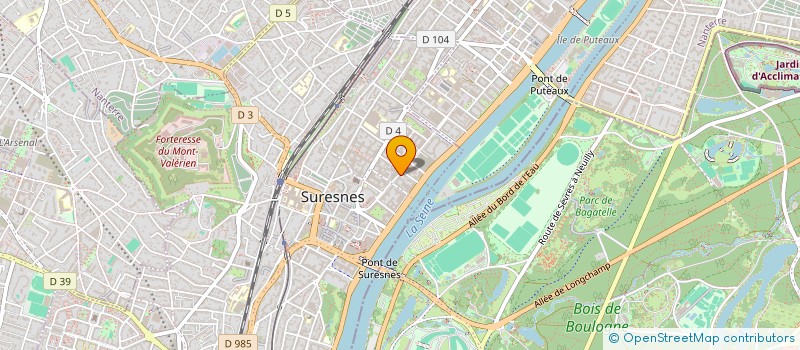 localisation de l'entreprise MONSIEUR MATTHIEU BERNARD à SURESNES
